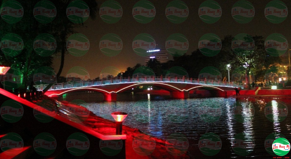 Hệ thống chiếu sáng công viên Thống Nhất